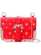 Red Valentino - Star Studded Crossbody Bag - Women - Leather/plastic/metal - One Size, Leather/plastic/metal