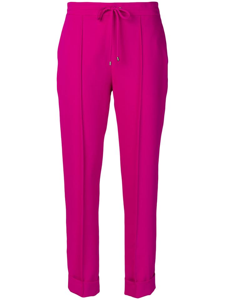 Kenzo Drawstring Trousers - Pink & Purple