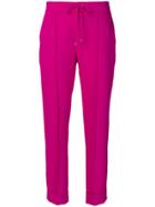 Kenzo Drawstring Trousers - Pink & Purple
