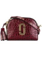 Marc Jacobs Small Shutter Cross Body Bag, Red, Calf Leather