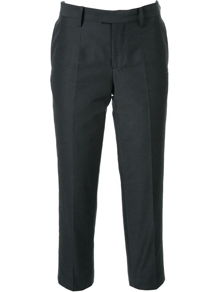 Undercover Cropped Pants, Women's, Size: 3, Black, Cotton/polyester/cupro