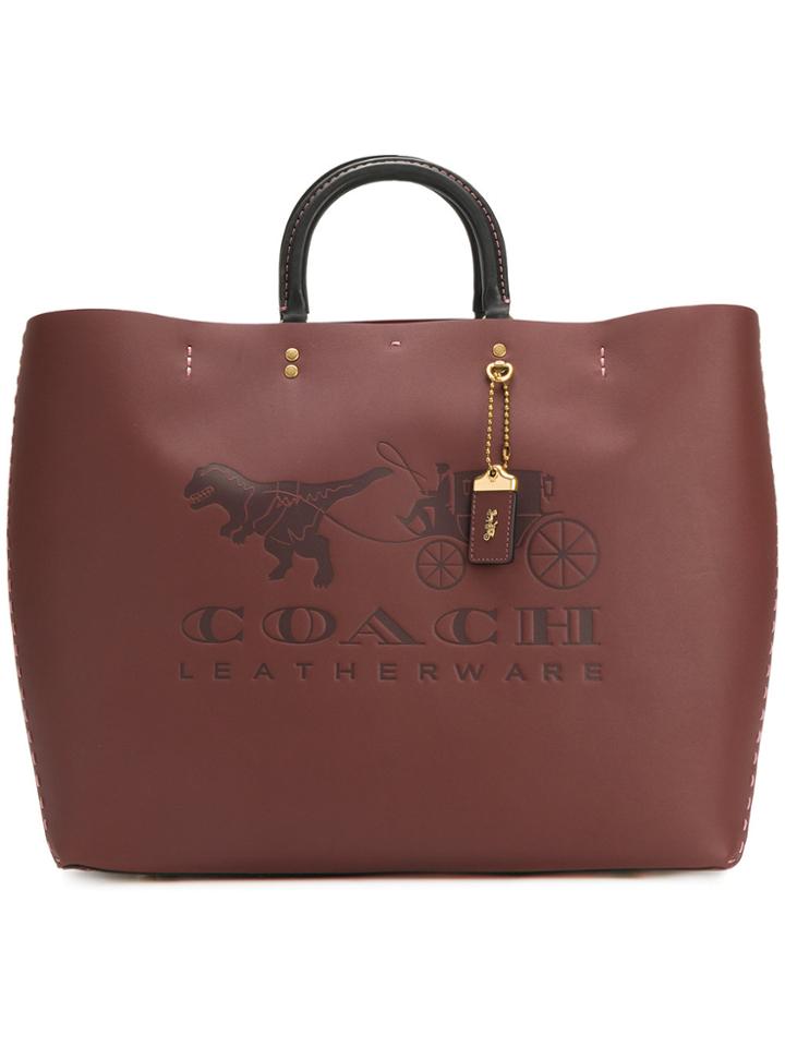 Coach Rogue Tote 38 Bag - Red