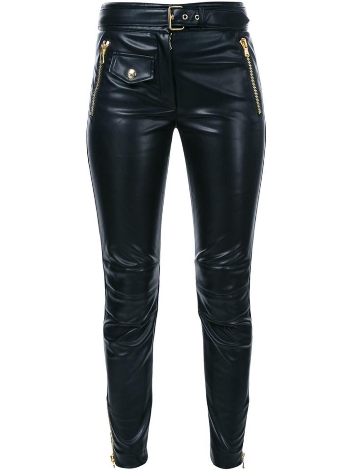 Moschino Skinny Biker Trousers
