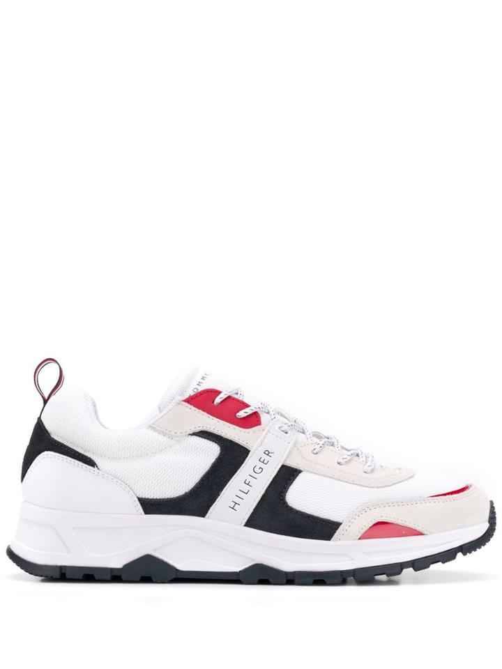 Tommy Hilfiger Colour Block Sneakers - White