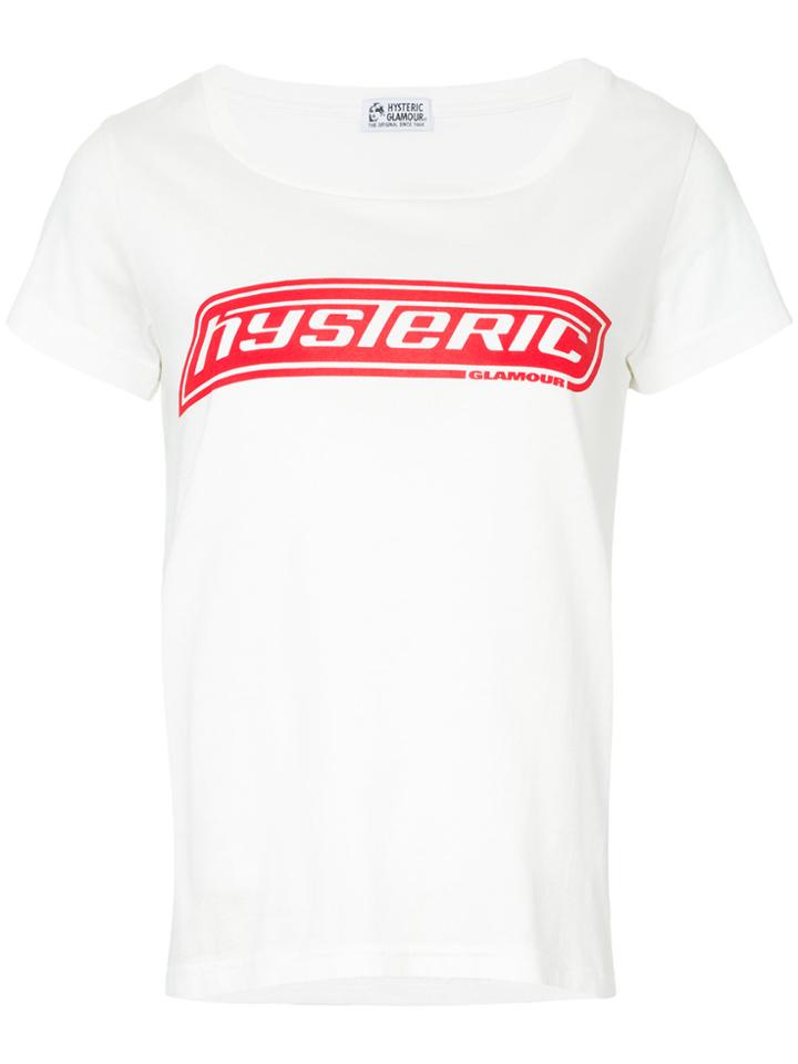 Hysteric Glamour Back Print T-shirt - White