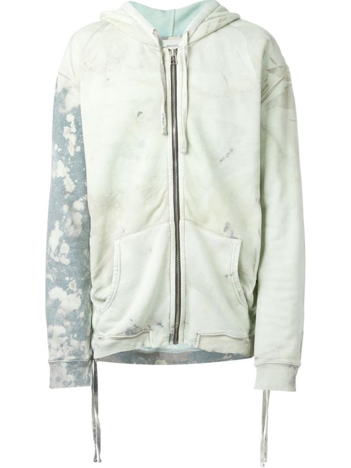 Faith Connexion Tie Dye Zip Hoodie, Men's, Size: Small, Green, Cotton