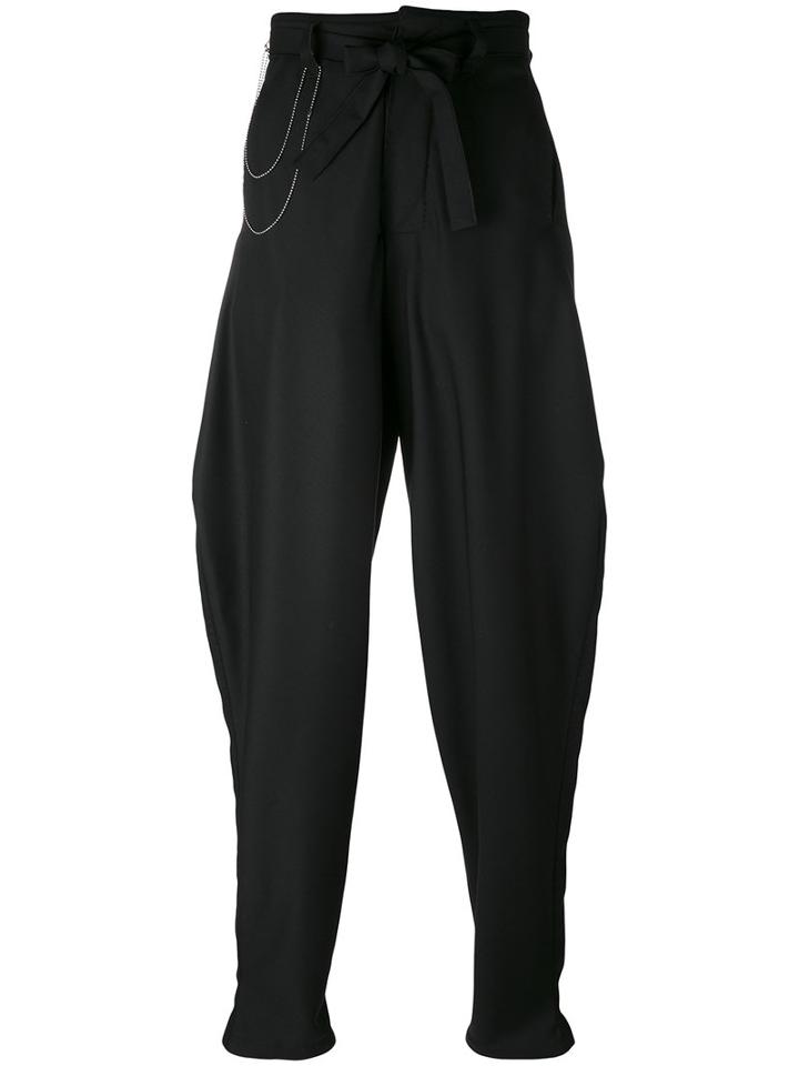 Onebyme - Zoot Trousers - Men - Wool - 2, Black, Wool