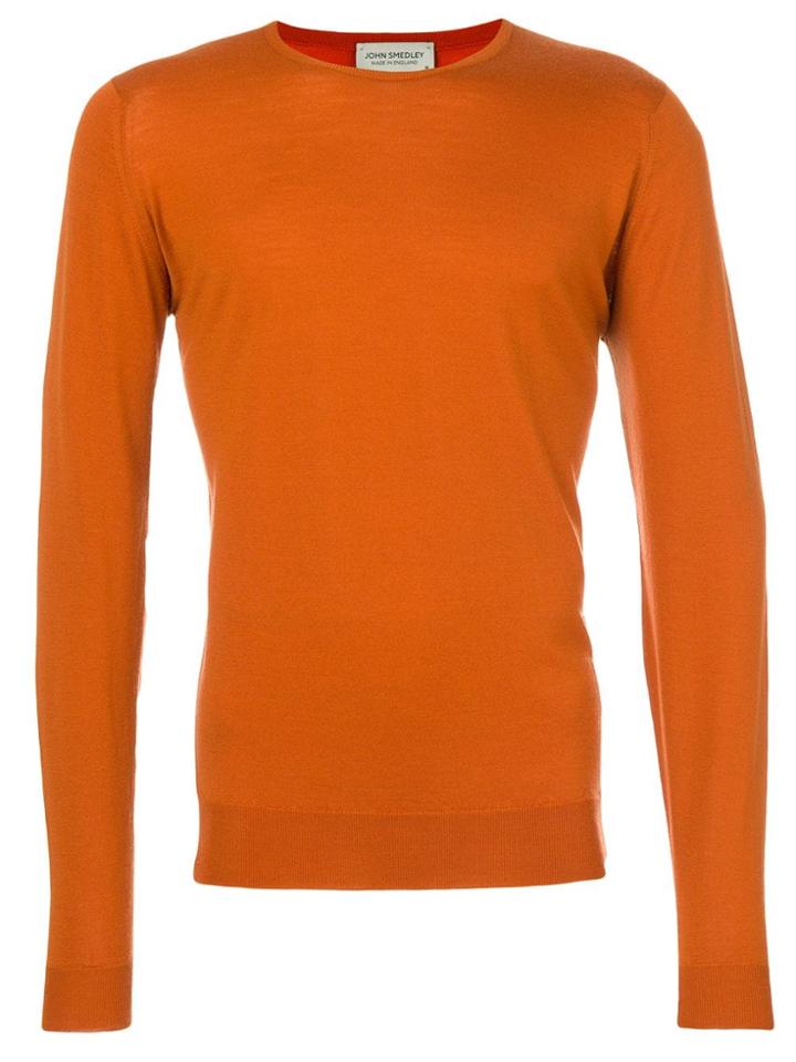 John Smedley Crew Neck Jumper - Yellow