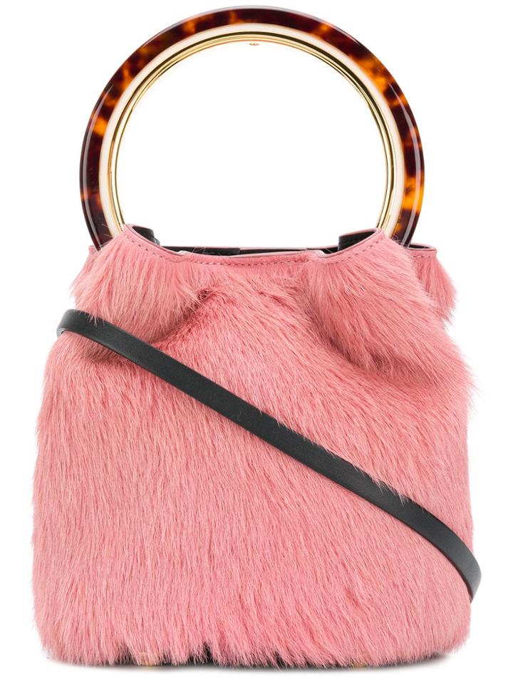 Marni Pannier Tote Bag - Pink
