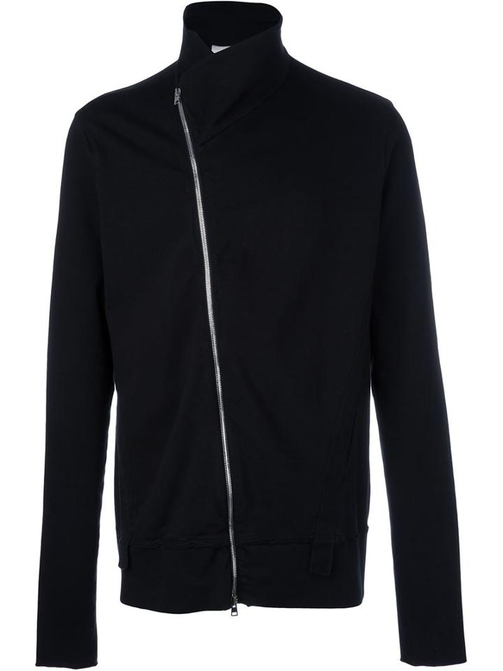 Lost & Found Rooms Asymmetric Sweatshirt, Men's, Size: Small, Black, Cotton