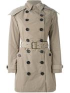 Burberry 'balmoral' Belted Trench Coat - Nude & Neutrals