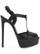 Casadei Strappy Sandals - Black
