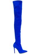 Marc Ellis Knee-length Heeled Boots - Blue