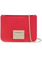 Furla - Mini Chain Shoulder Bag - Women - Calf Leather - One Size, Red, Calf Leather
