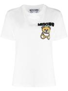 Moschino Teddy Embroidered T-shirt - White