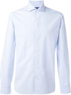 Barba Classic Shirt, Men's, Size: 43, Blue, Cotton
