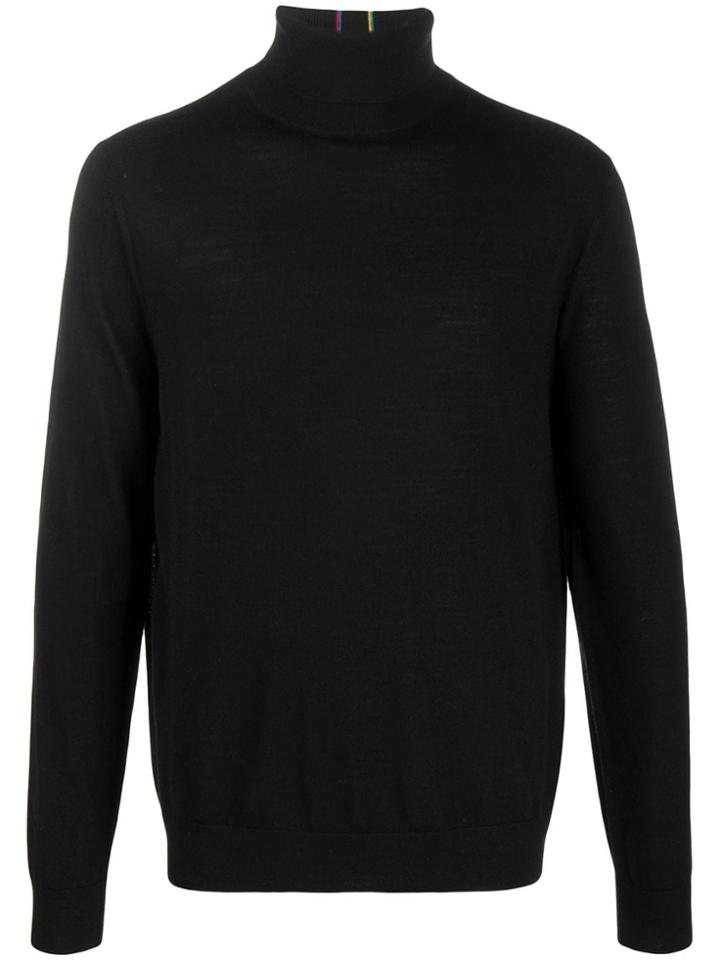 Paul Smith Turtleneck Jumper - Black