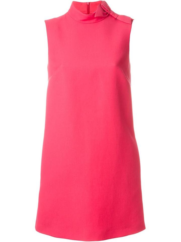 Red Valentino Bow Detail A-line Dress