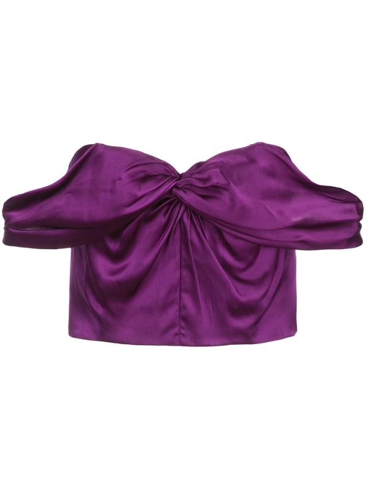 Amur Cropped Winnie Top - Purple