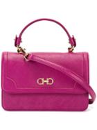 Salvatore Ferragamo Small Double Gancio Bag, Women's, Pink/purple
