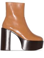 Simon Miller 120mm Raid Platform Boots - Brown