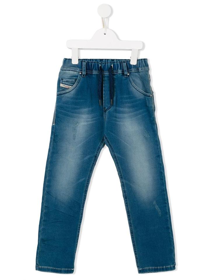 Diesel Kids Straight Leg Jeans, Boy's, Size: 10 Yrs, Blue