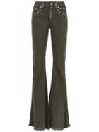 Andrea Bogosian Panelled Jeans - Green