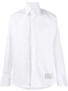 Karl Lagerfeld Oversized Collar Modern Fit Shirt - White