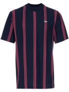 Adidas Striped T-shirt - Blue
