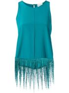 Forte Forte Fringed Top - Green