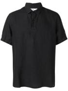 Stone Island Short Sleeve Polo Shirt - Black