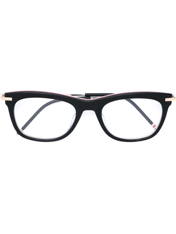 Thom Browne Contrast Side Frame Glasses