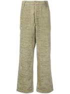 Acne Studios Loose Fit Casual Trousers - Green