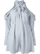 Alessandra Rich Halterneck Blouse
