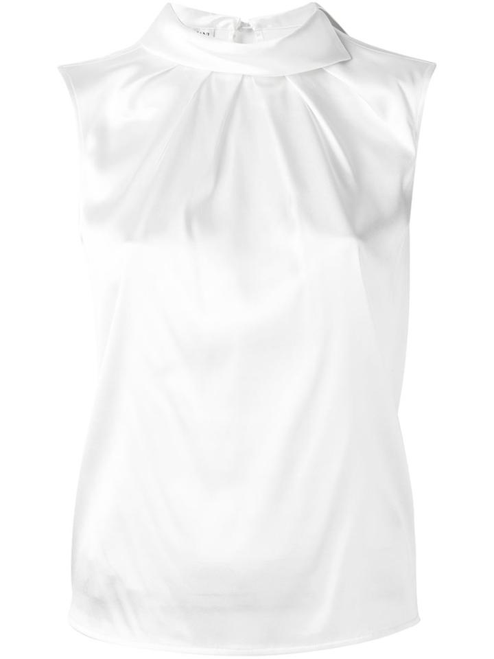 Armani Collezioni Gathered Neck Top
