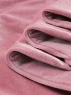 Plein Sport Velvet Leggings - Pink