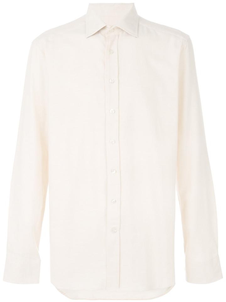 Etro Micro Print Shirt - Nude & Neutrals