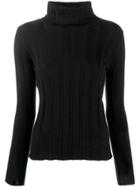 Philo-sofie Ribbed Knit Sweater - Black