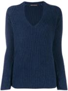Iris Von Arnim Oversized Cashmere Sweater - Blue