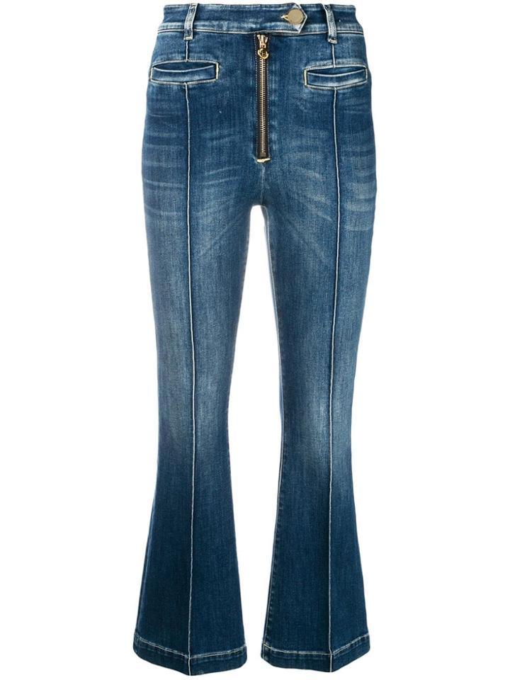 L'autre Chose Wide Leg Trousers - Blue