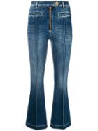 L'autre Chose Wide Leg Trousers - Blue