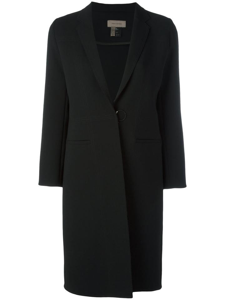 Tony Cohen - Classic Coat - Women - Polyester - 34, Women's, Black, Polyester