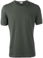 Dolce & Gabbana Underwear Round Neck T-shirt, Men's, Size: 3, Green, Cotton/spandex/elastane