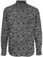 Maison Kitsuné Pixel Fitted Shirt - Grey