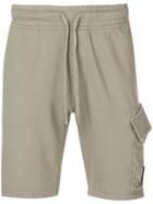 Cp Company Lens Track Shorts - Neutrals