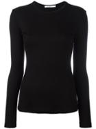 Givenchy - Ribbed Sweater - Women - Modal/wool - S, Black, Modal/wool
