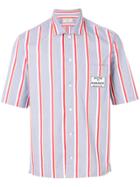 Maison Kitsuné Welcome To Romance Shirt - Blue