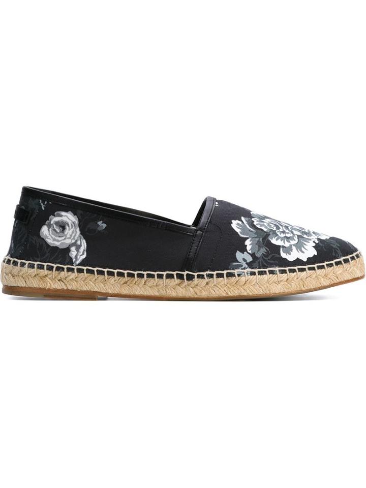 Dolce & Gabbana Rose Garden Print Espadrilles
