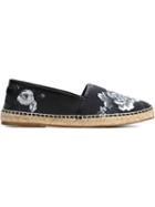 Dolce & Gabbana Rose Garden Print Espadrilles