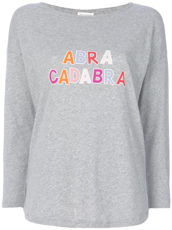 Chinti & Parker Abracadabra Top - Grey